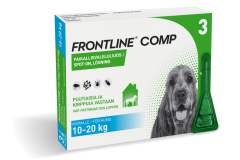 FRONTLINE COMP paikallisvaleluliuos 134 mg / 120.6 mg Pipetti 3 x 1.34 ml