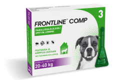 FRONTLINE COMP paikallisvaleluliuos 268 mg / 241.2 mg 3 x 2.68 ml