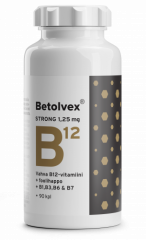 Betolvex Strong 1,25 mg B12-vitamiini 90 kaps